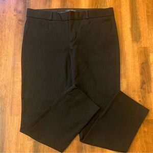 Banana Republic Pant Size 6 Black Sloan Ankle Crop cut Stretch Career casual